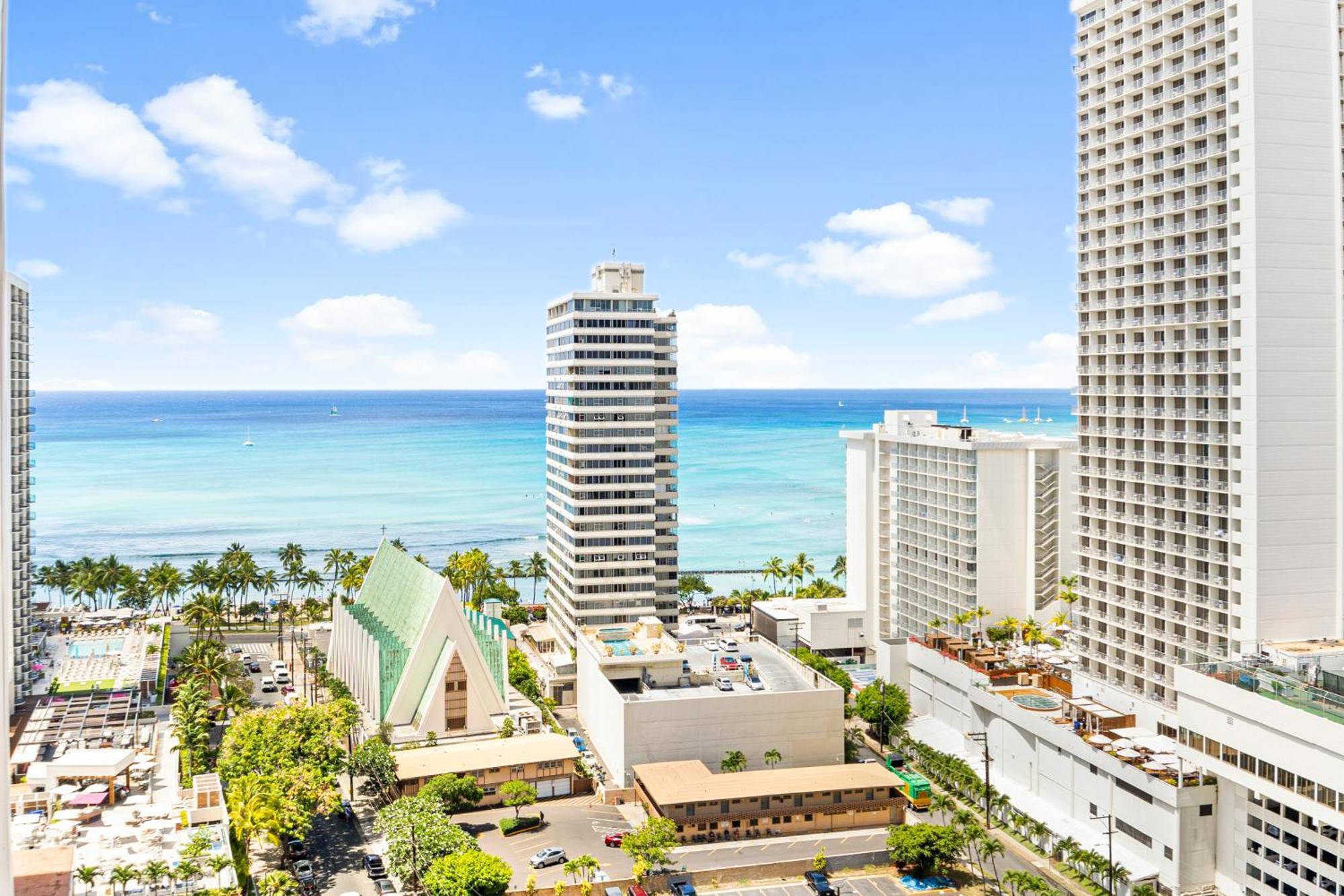 Great Ocean View Condo, Near Beach With Free Parking! Honolulu Exterior foto
